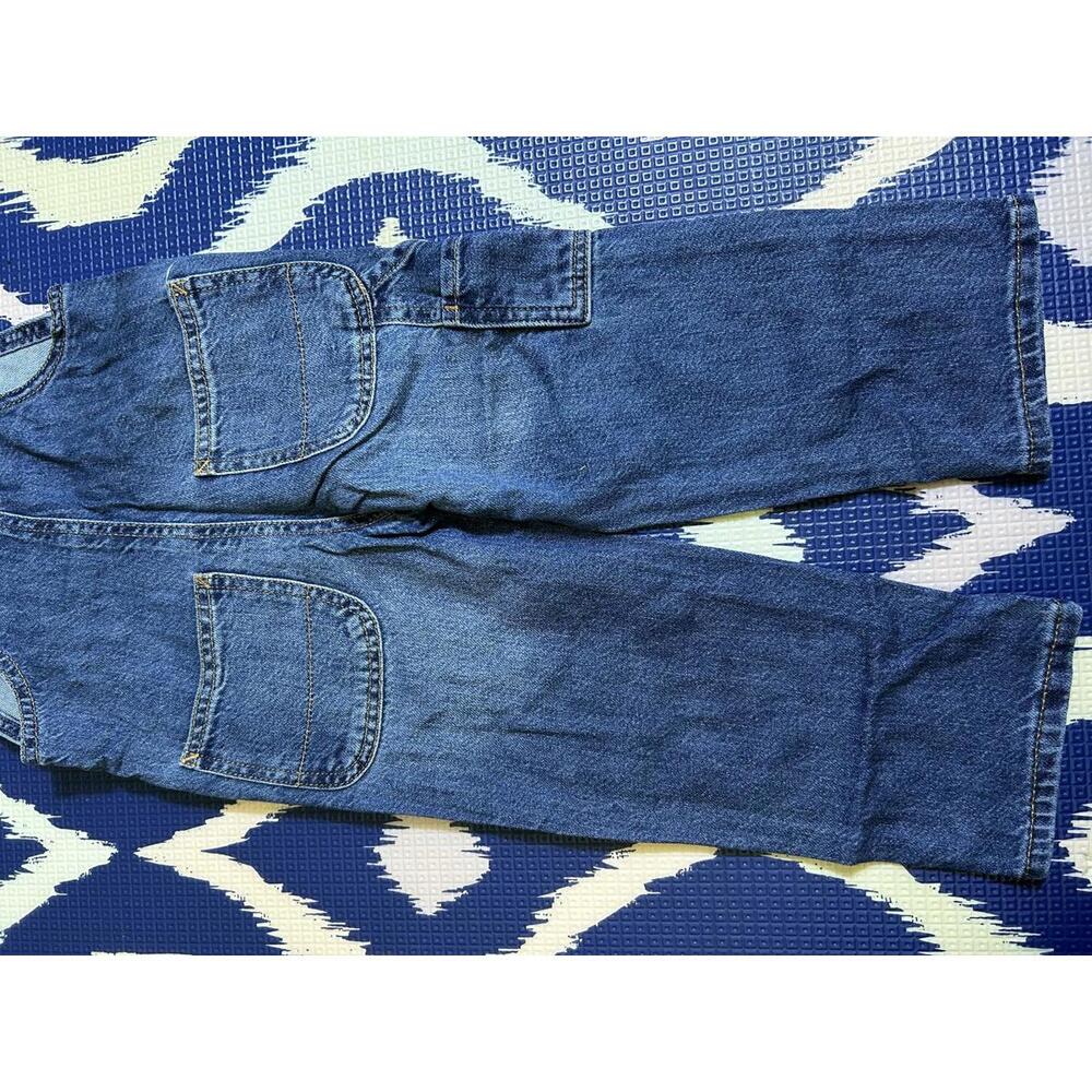 100% Cotton! 🌎 Baby Gap Denim Overalls Sz. 3yrs. by Loving Kindness Everyday - Picture 4 of 13